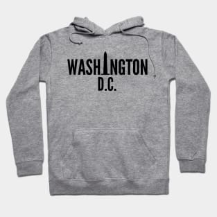 Washington D.C. with Washington Monument Hoodie